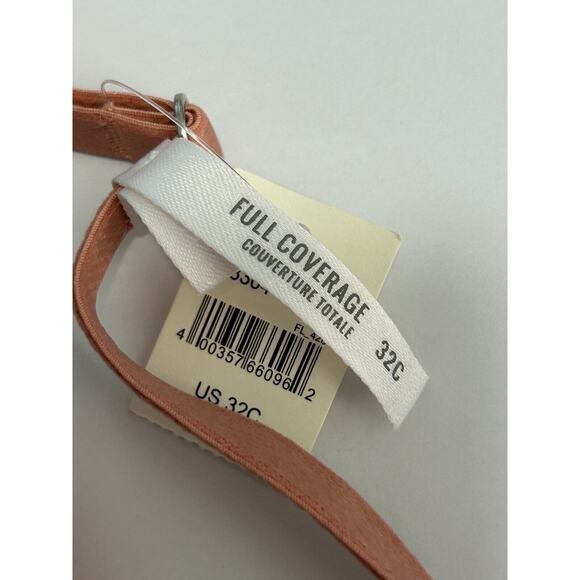 NWT Aerie Womens Orange Real Sunnie Full Coverage Underwire T-Shirt Bra Size 32C - Picture 4 of 5